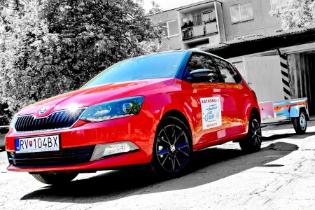 Naše výcvikové vozidlo Škoda Fabia III